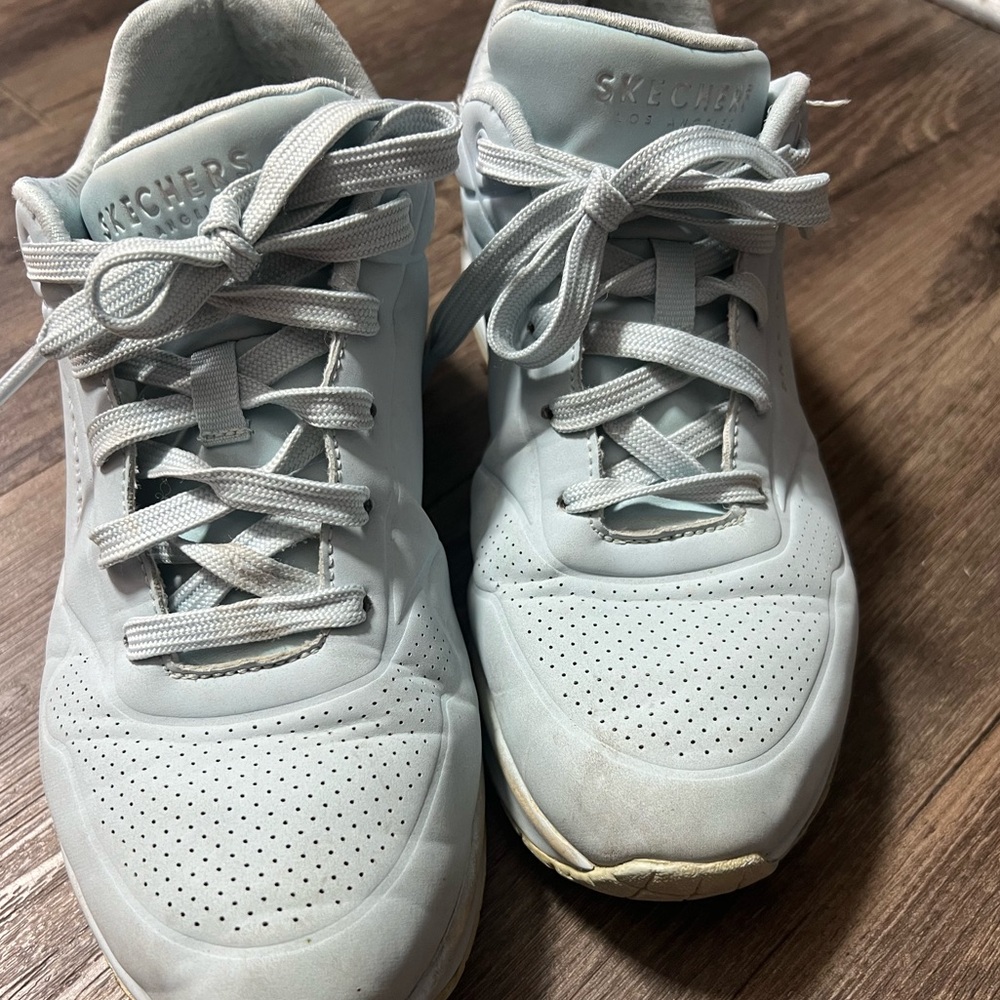 Old Light Blue Sketchers - Uno Stand On Air
